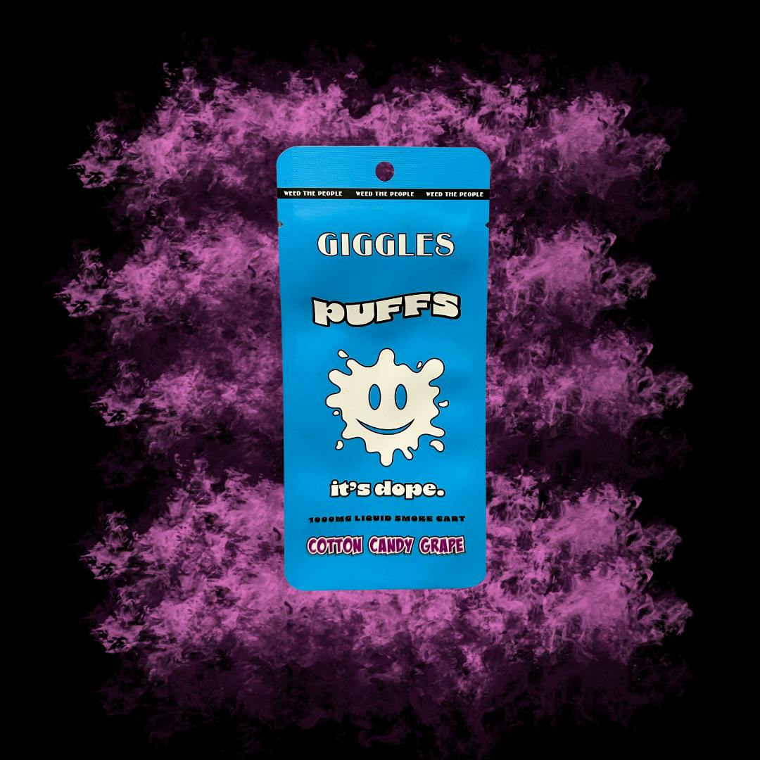 Giggle Puffs | Cotton Candy Grape | Cartridge