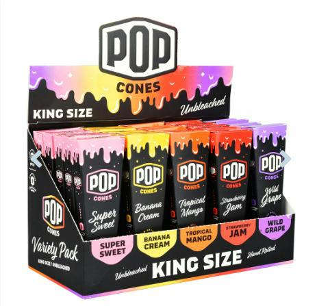 Pop Cones | Flavored Cones | KS | 3pk