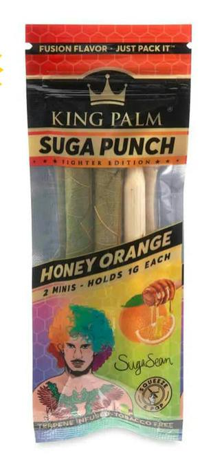 King Palm x Sean O'Malley| Suga Punch Honey Orange | Wrap | 2pk.