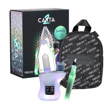 Focus V CARTA 2 eRig MAX Oil Atomizer & Saber Hot Knife Bundle | 2000mAh
