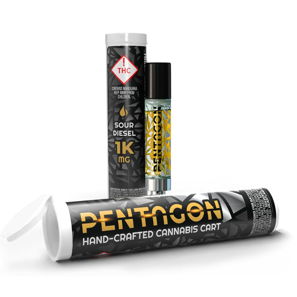 Pentagon - Sour Diesel (S/H) - Vape Cartridge - 1000mg