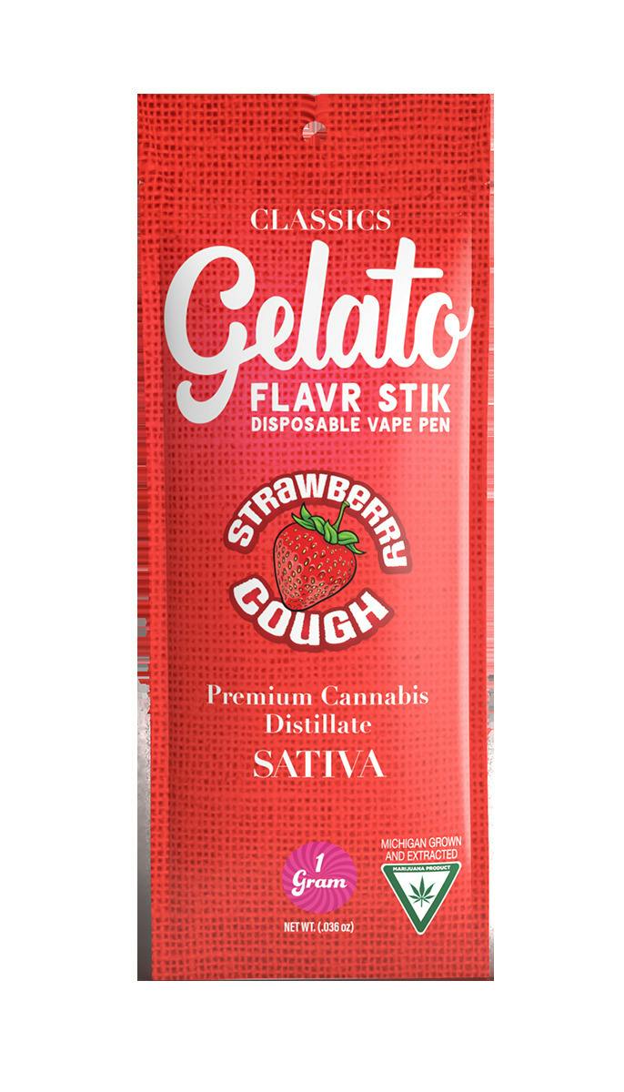Gelato - Strawberry Cough 1g Disposable