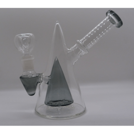 Dab Rig - 8" Inner Colored Cone Hanger Bong/Rig - 18mm