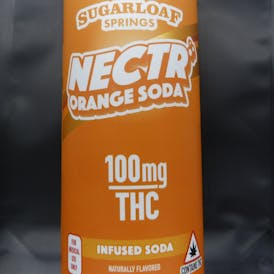 100mg Nectr Orange Soda - 11.8 fl oz Limited Time Only!