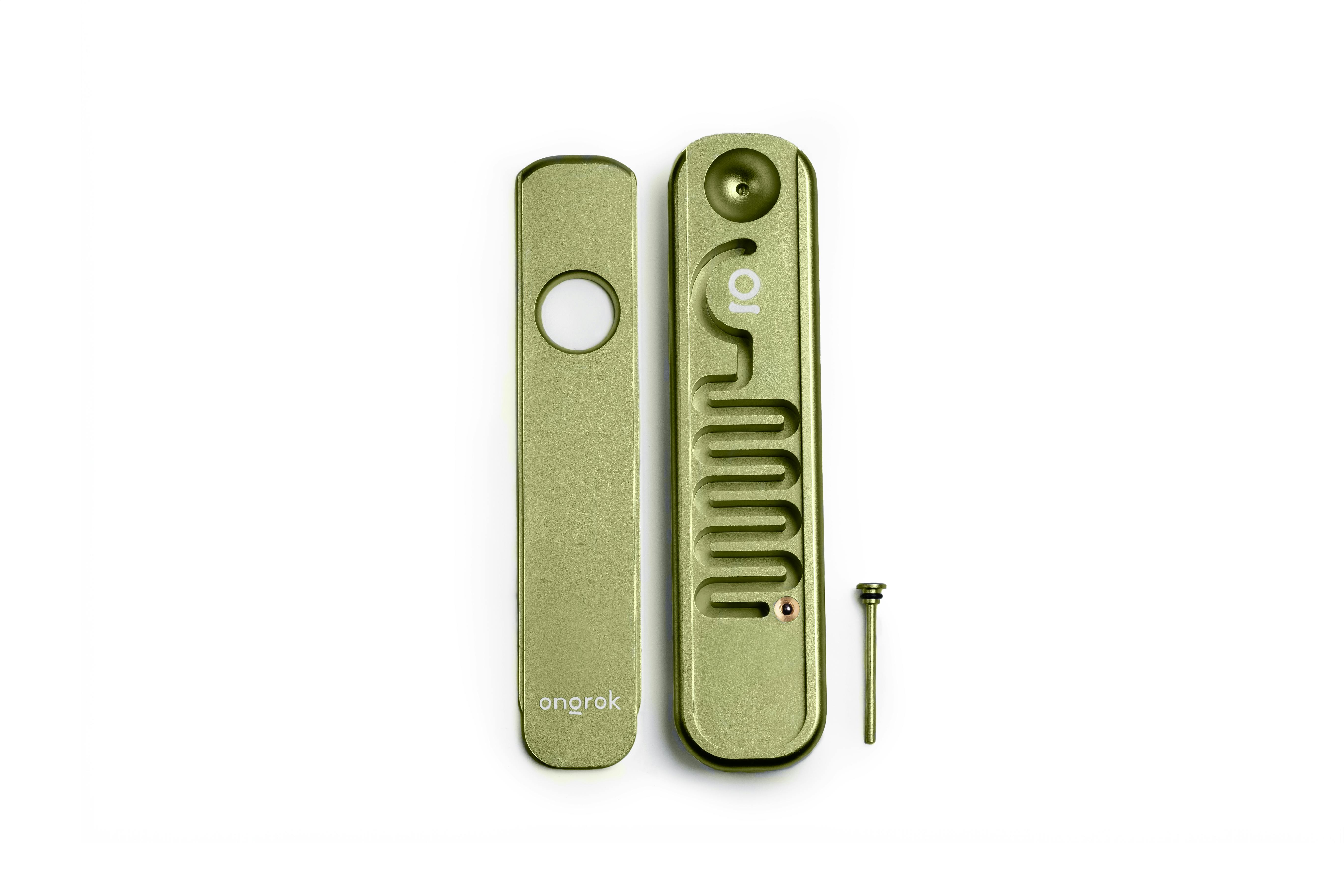 Aluminum Cooling Pathway Pipe - Green