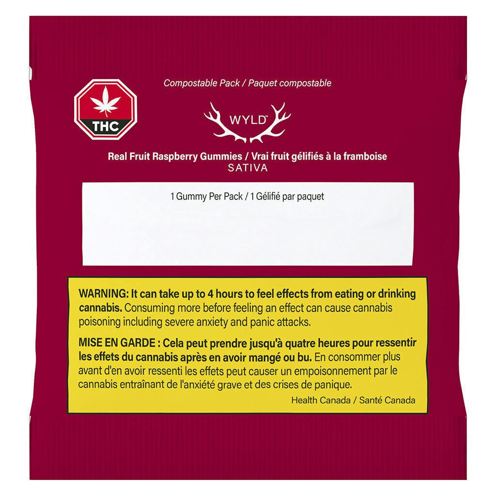 Real Fruit Raspberry Gummies - 1 Pack