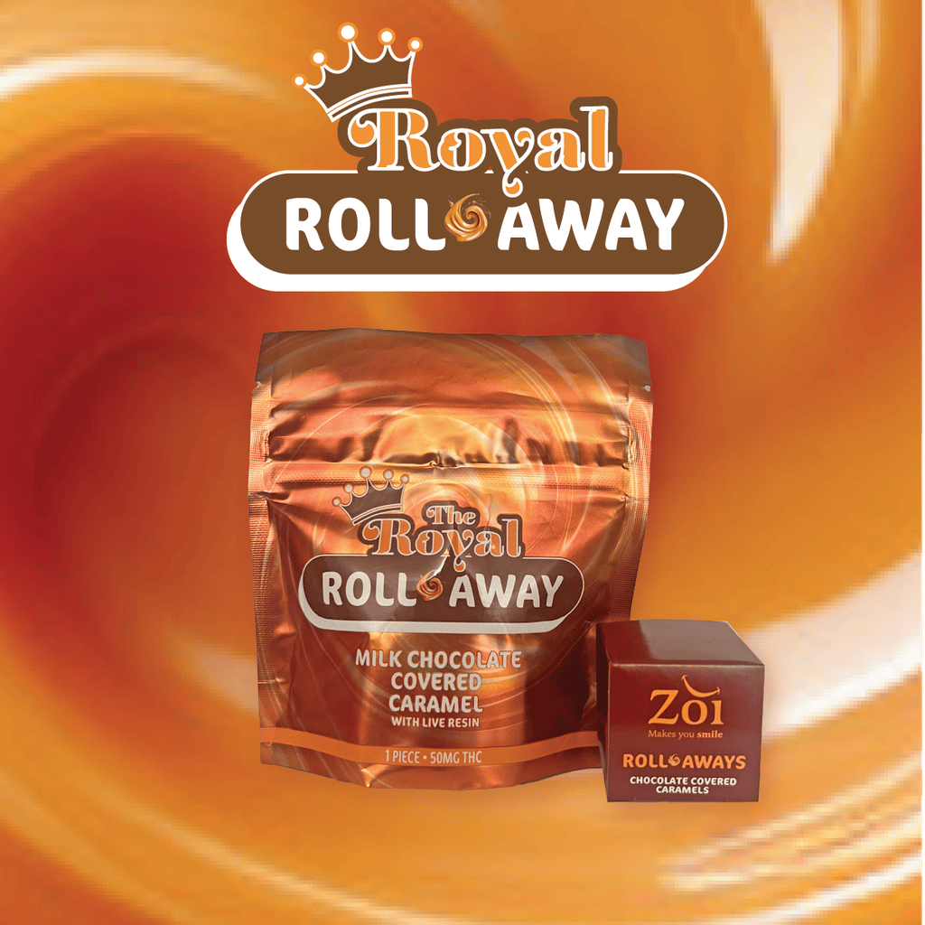 ZOI Roll-Away Live Resin Chocolate Covered Caramel 50mg [1pk]