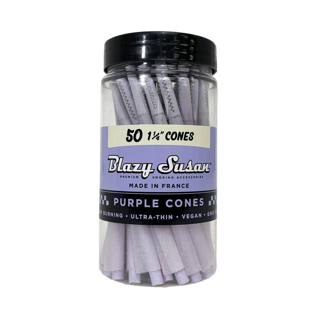 Blazy Susan Cones 1 1/4 Purple [50pk]