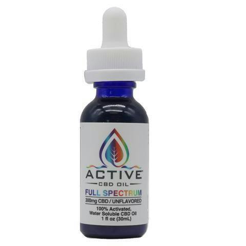 DC Active Tincture WS - Full Spectrum (300mg)