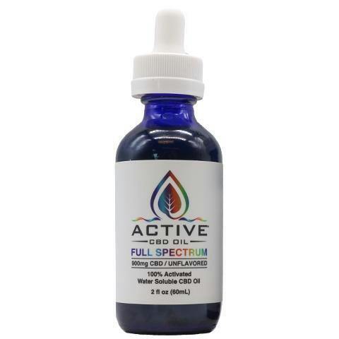 DC Active Tincture WS - Full Spectrum (900mg)