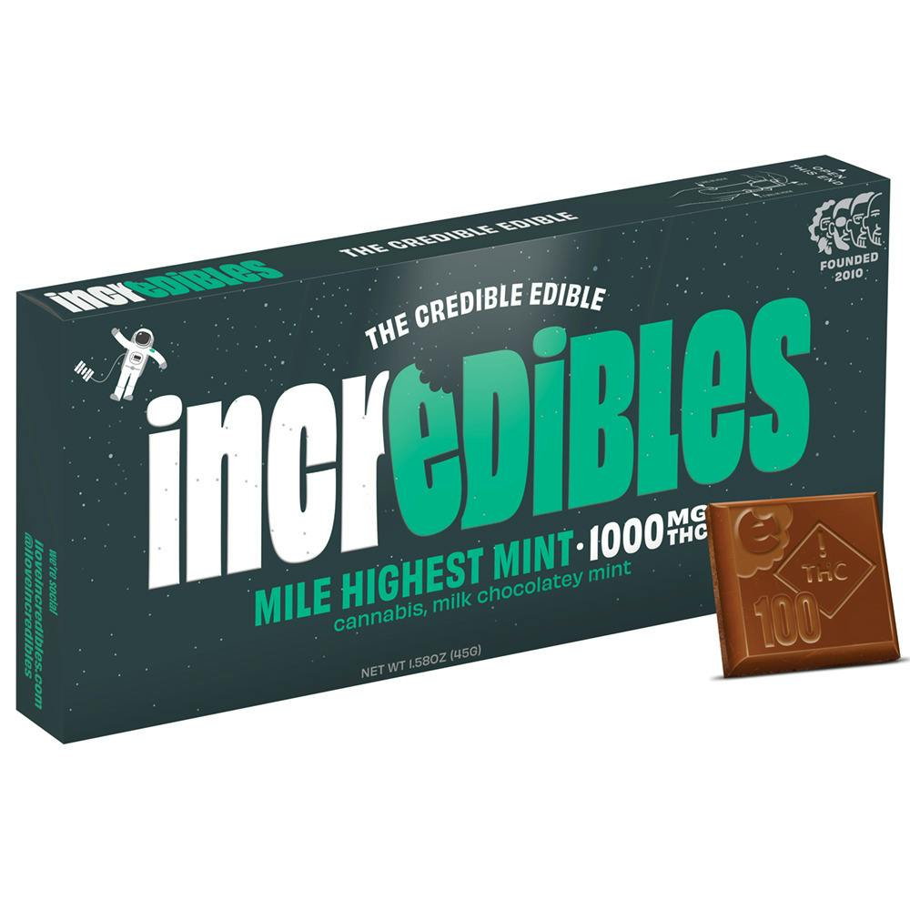 MED - Incredibles - Mile Highest Mint Bar (1000mg)