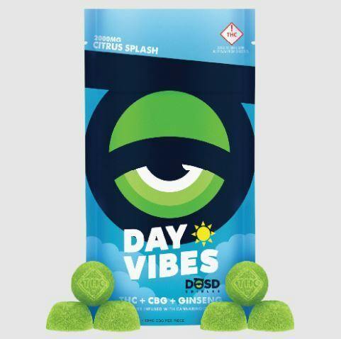 MED - Dosd Nano Bites - Day Vibes Citrus Splash (2000mgTHC/200mgCBG)