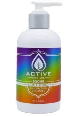 DC Active CBD Lotion - Full Spectrum (2000mg)