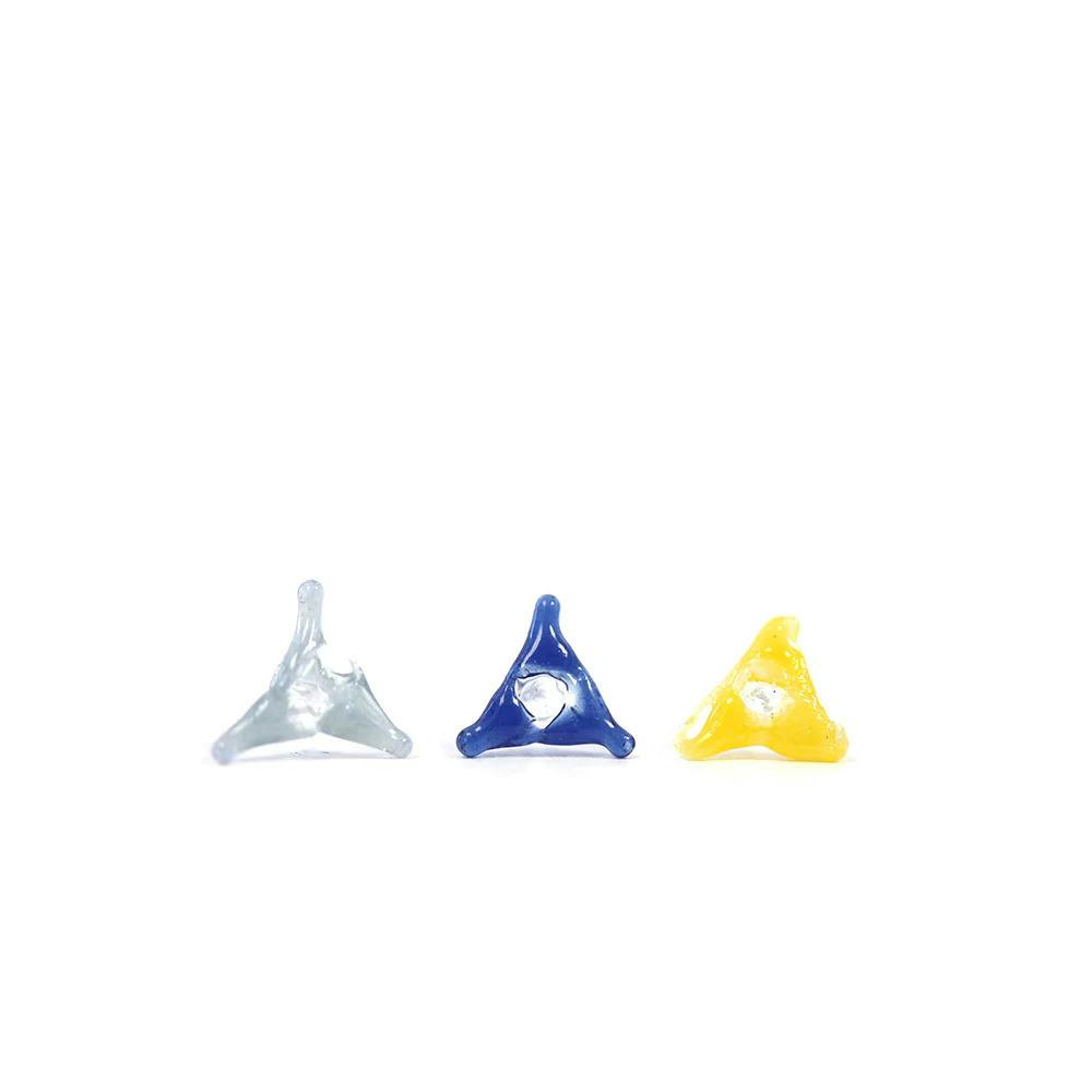 White Rhino Glass Screen Triangle Style - 4 for $1