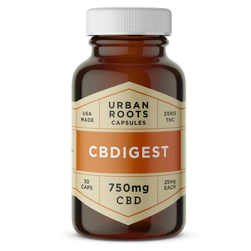 Urban Roots CBDigest Capsule 750mg CBD