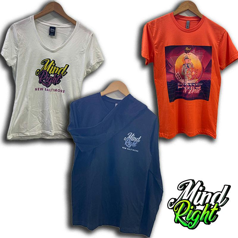 MindRight T-Shirt - White MindFRight - Medium