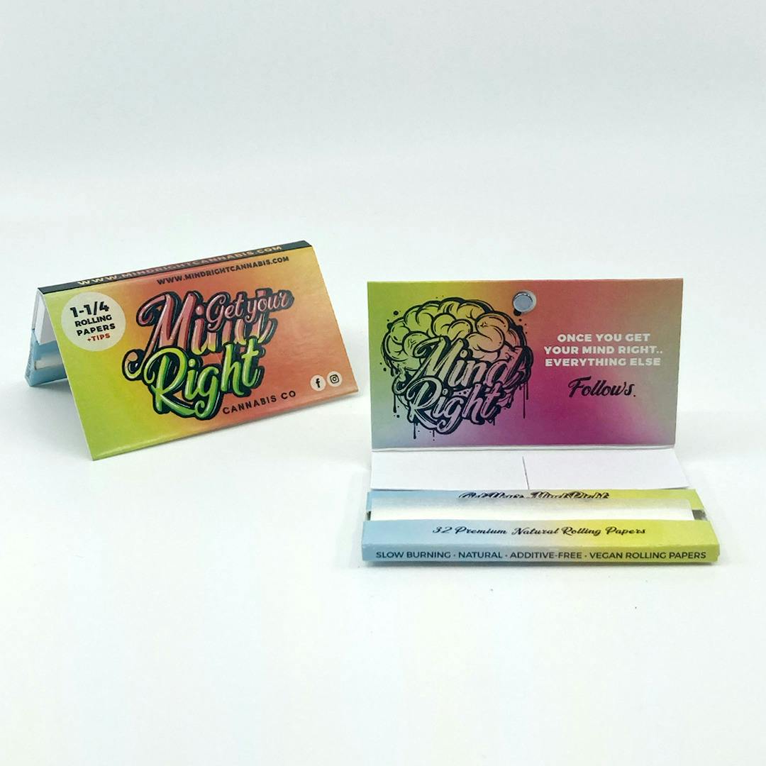 G High Joe - 1 1/4 Rolling Papers with filters