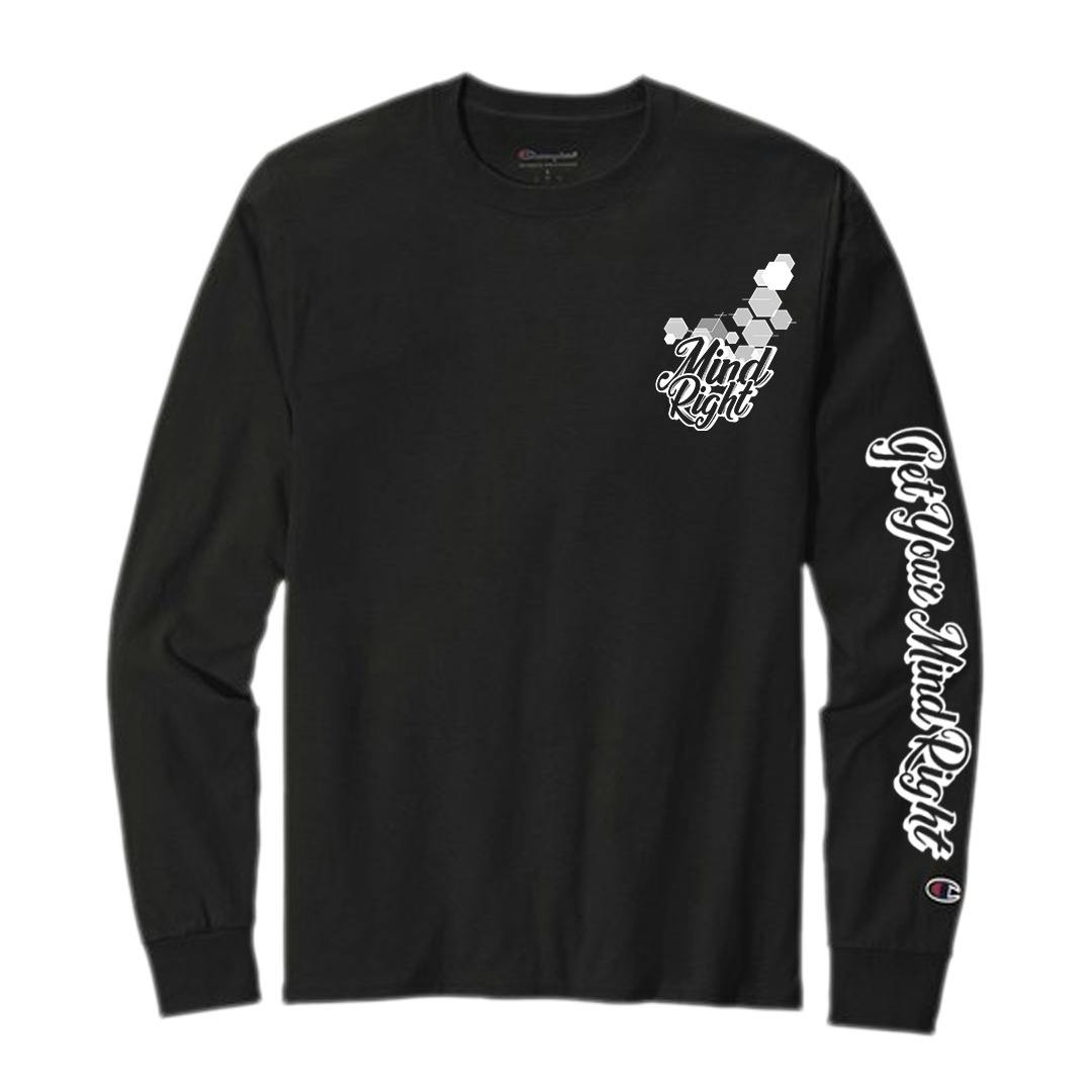 MindRight T-Shirt - Black - 2XL