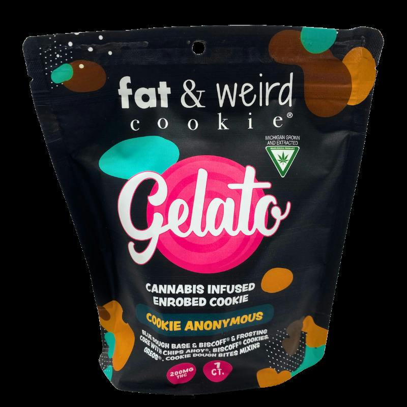 Gelato x Fat and Weird - 200mg Cookie - Cookie Anonymous