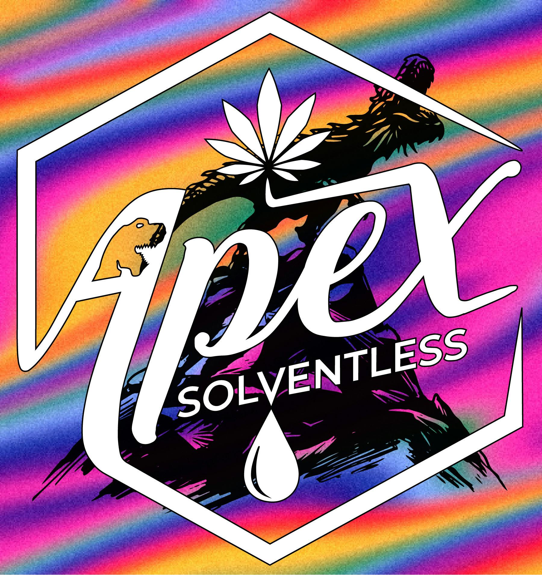 Apex - 1g Tier 1 Live Rosin - Rainbow Push Pop
