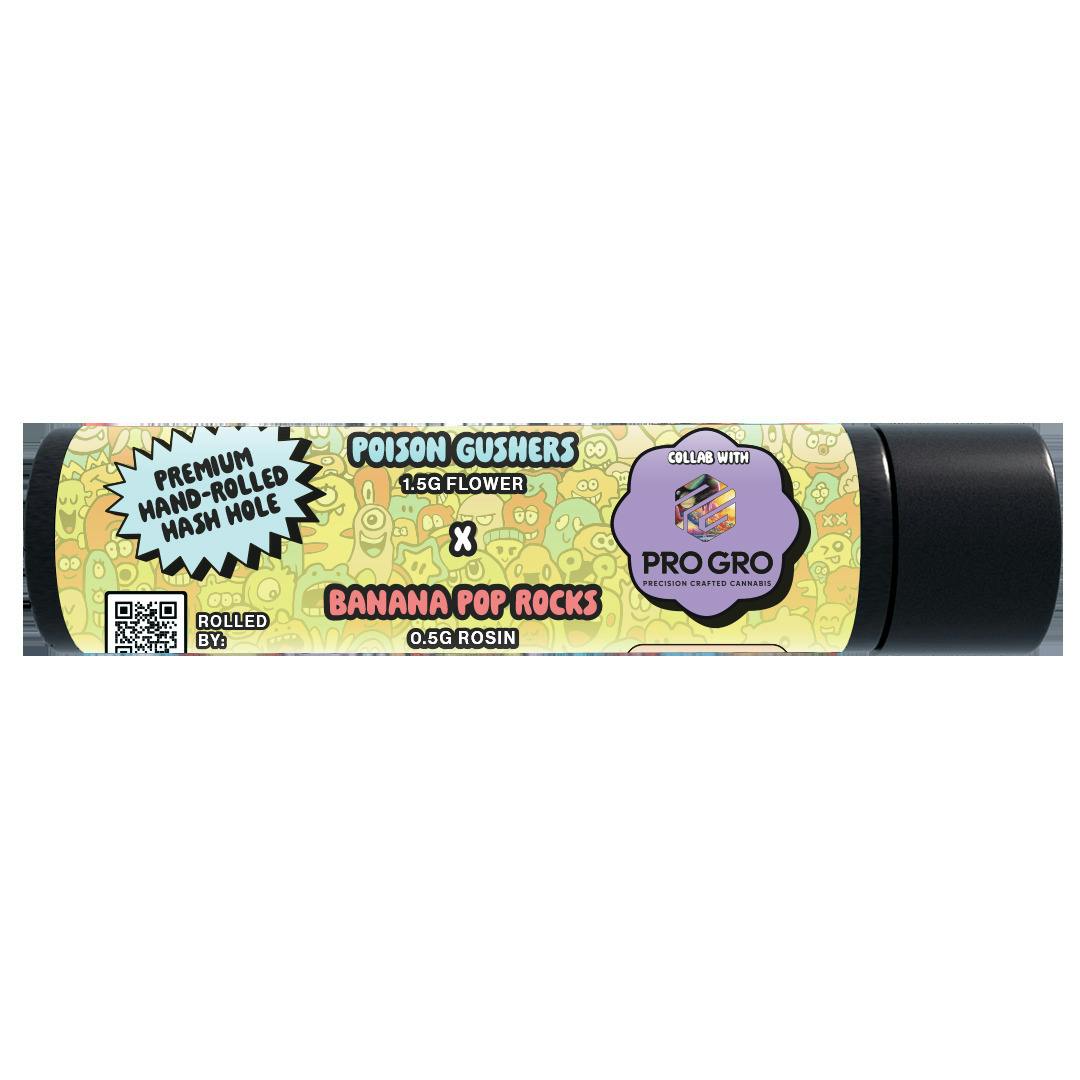 Monopoly Melts x GT - 2g Donut - Poison Gushers x Banana Pop Rocks