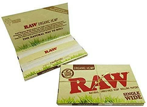 Raw Organic Single Wide Double Pull