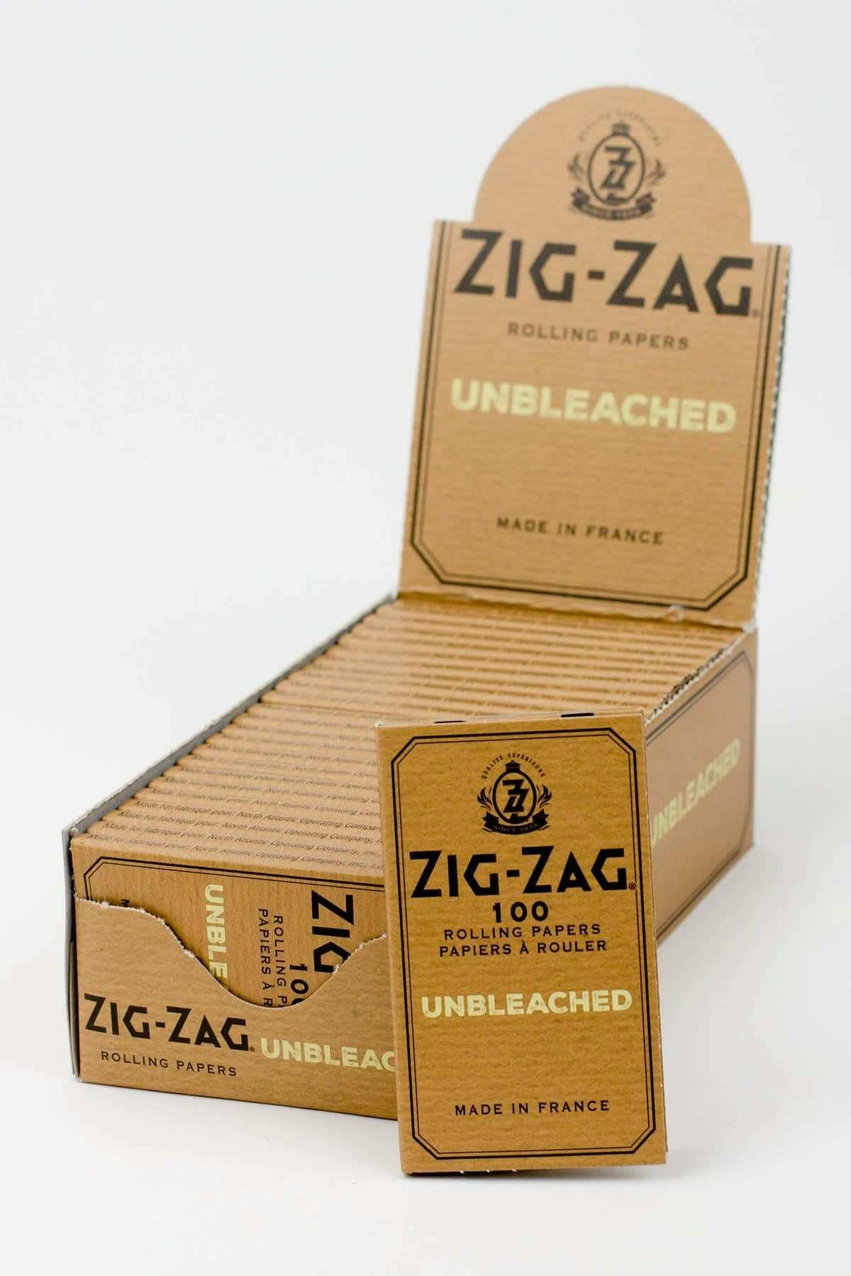 ZIG ZAG Unbleached Double Pull