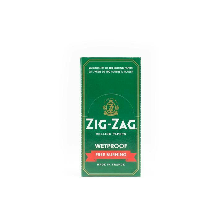 ZIG ZAG GREEN WETPROOF DOUBLE PULL