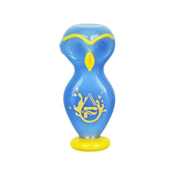 Pulsar 4" Wise Owl Double Bowl Pipe