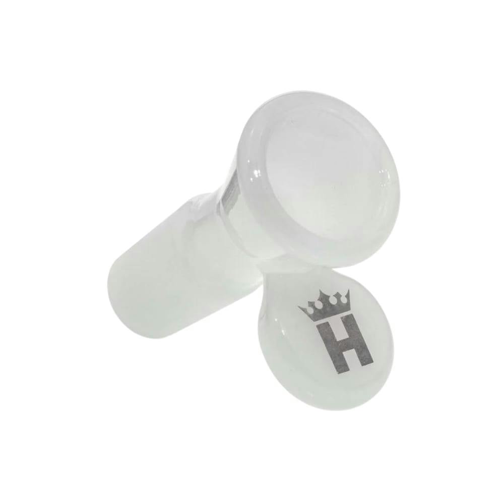 Hoss Glass 14mm Full Color Cone Bowl - White