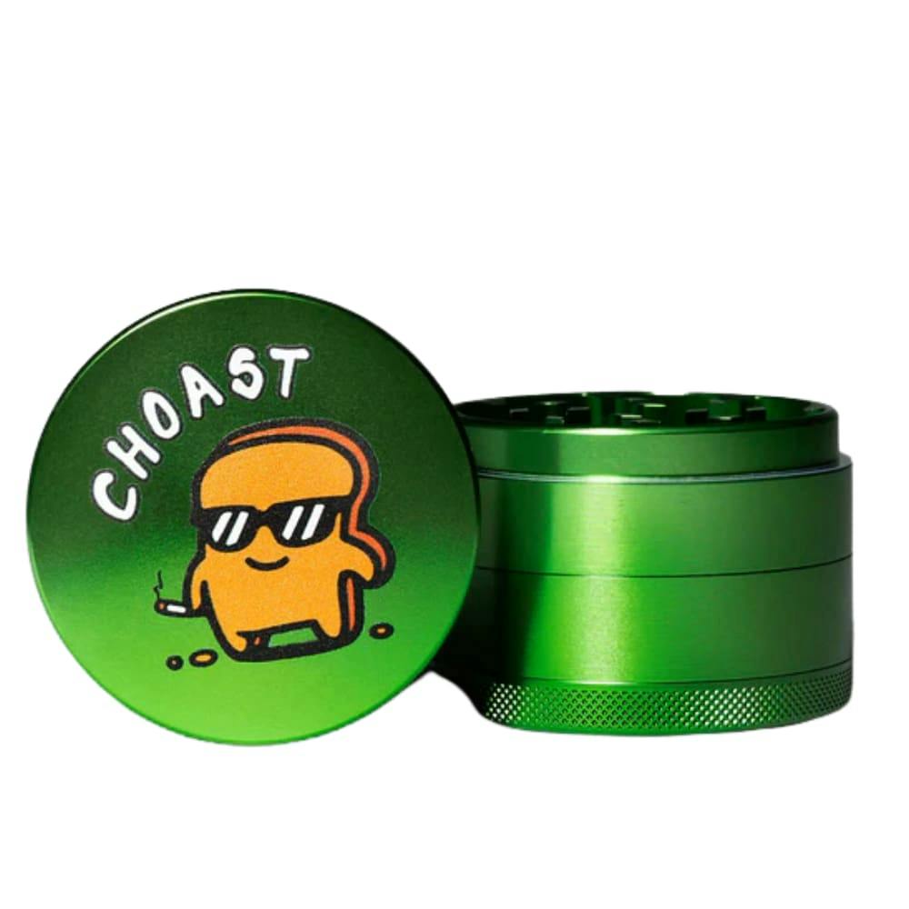 Choast 4pc 63mm Aluminum Grinder - Green