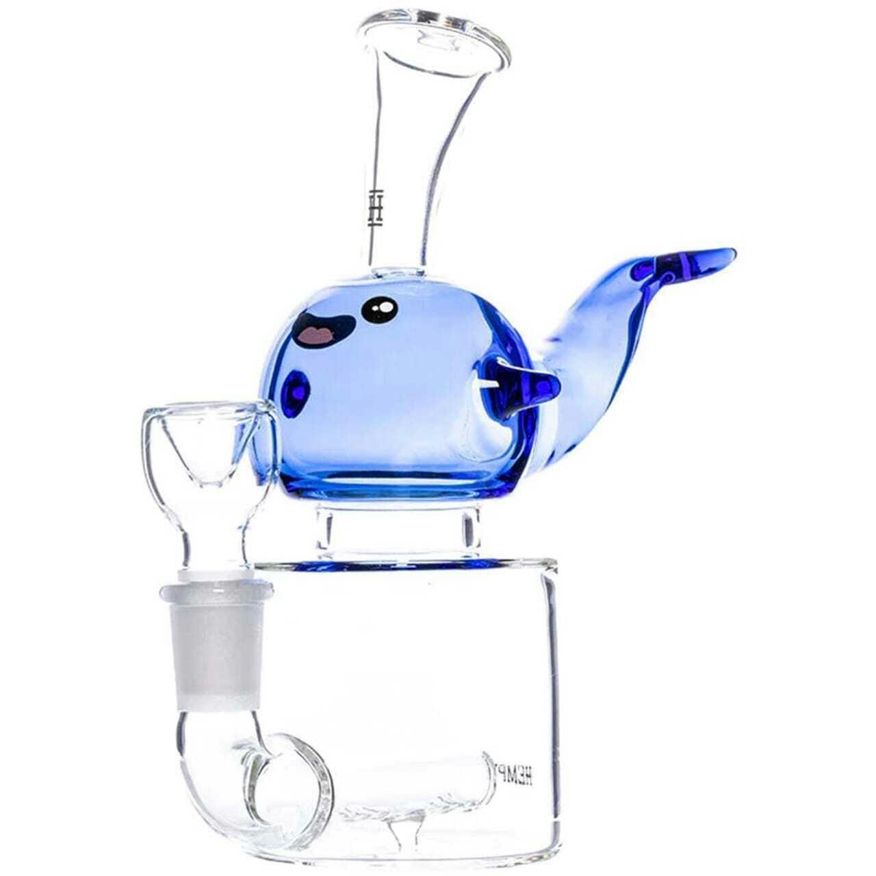 6.5" HEMPER BLUE WHALE BONG