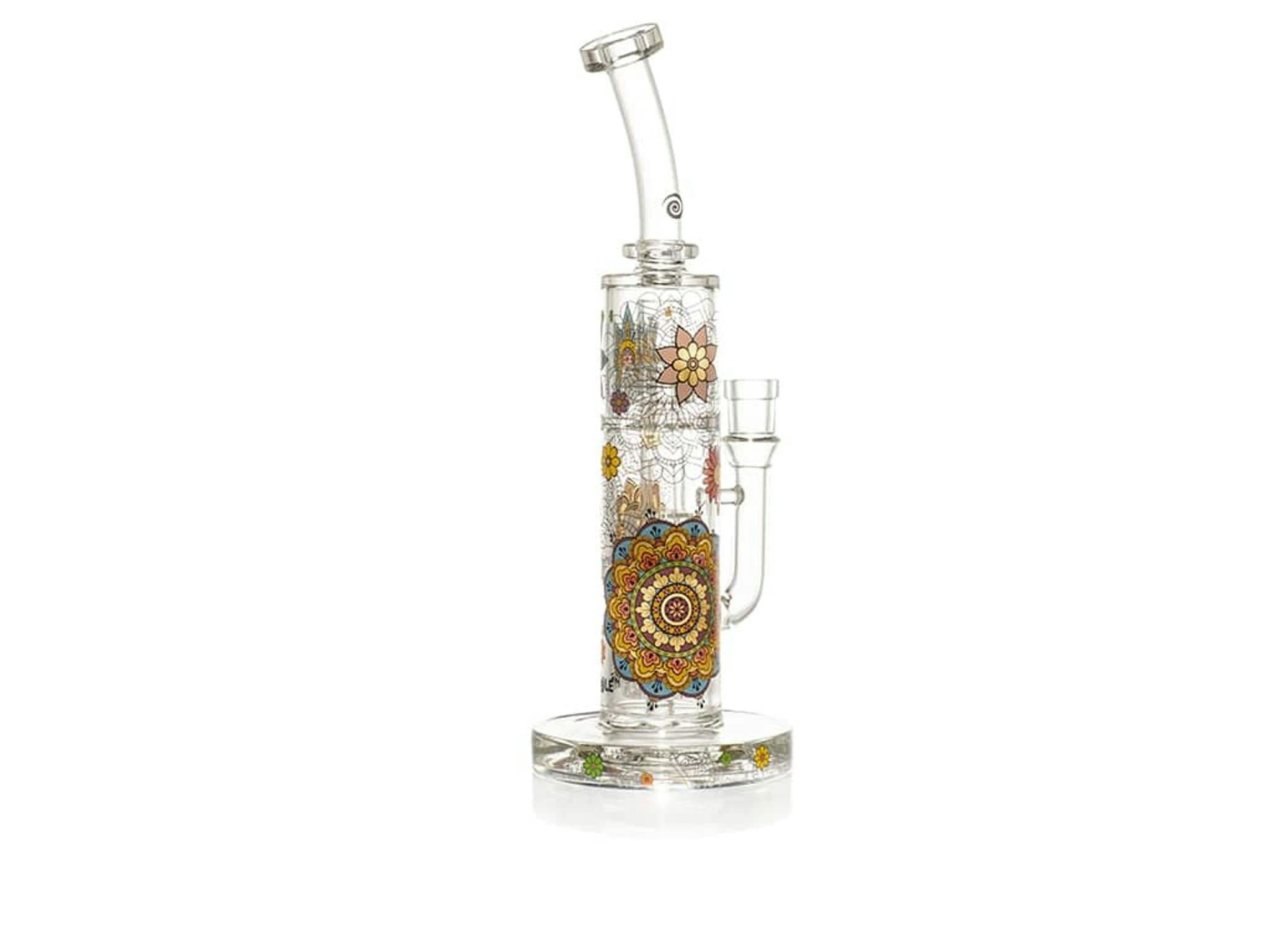 WORMHOLE MANDALA MINDMELD 12" GLASS BONG