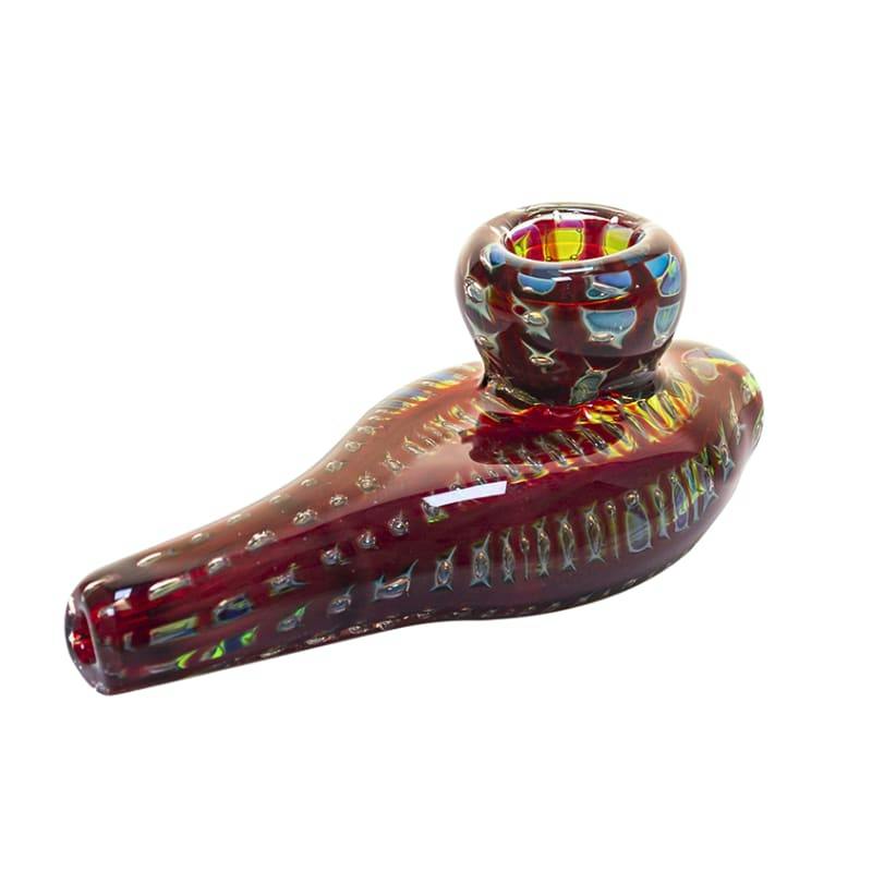 4" OG Original Crimson Glass Handpipe