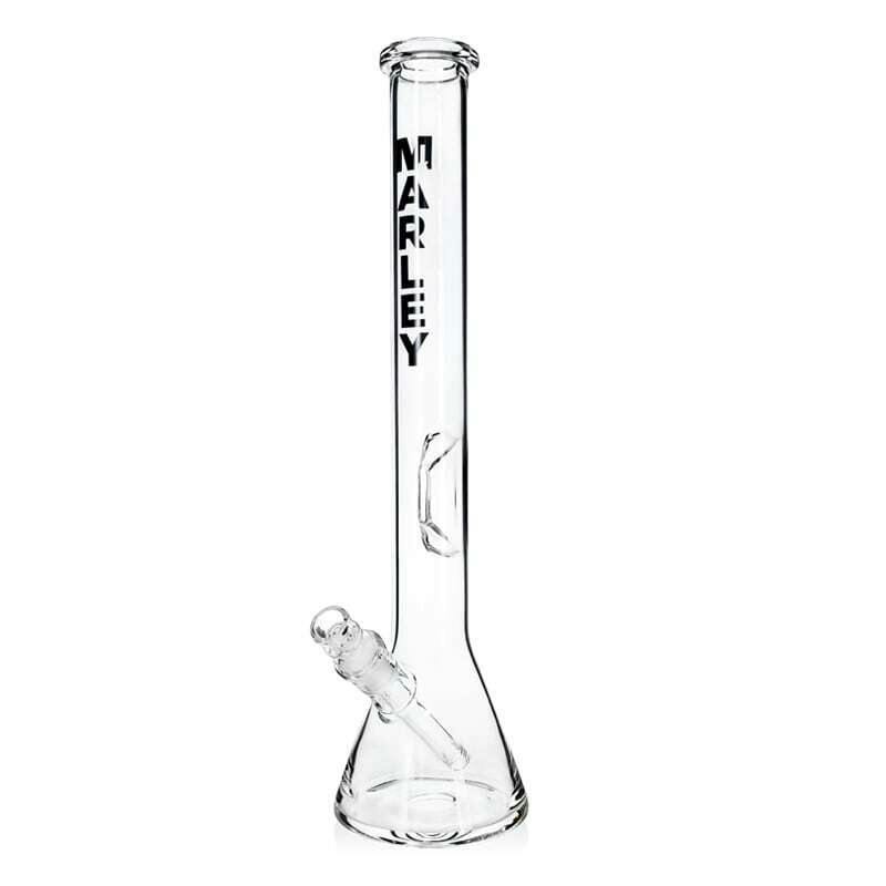 16" Marley Classic Straight Ice Beaker Bong - Black