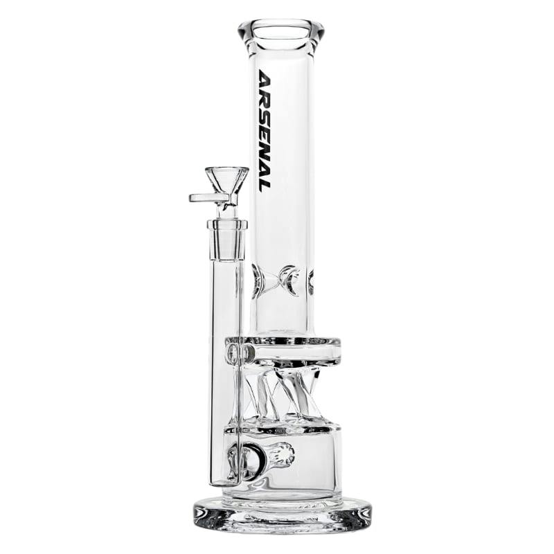 12" Arsenal Titan Tower Glass Beaker - Clear