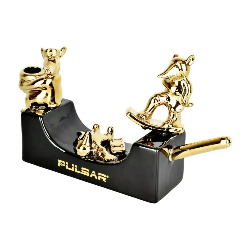 10.5" Pulsar Half-Pipe Skateboard Ramp Ceramic Pipe