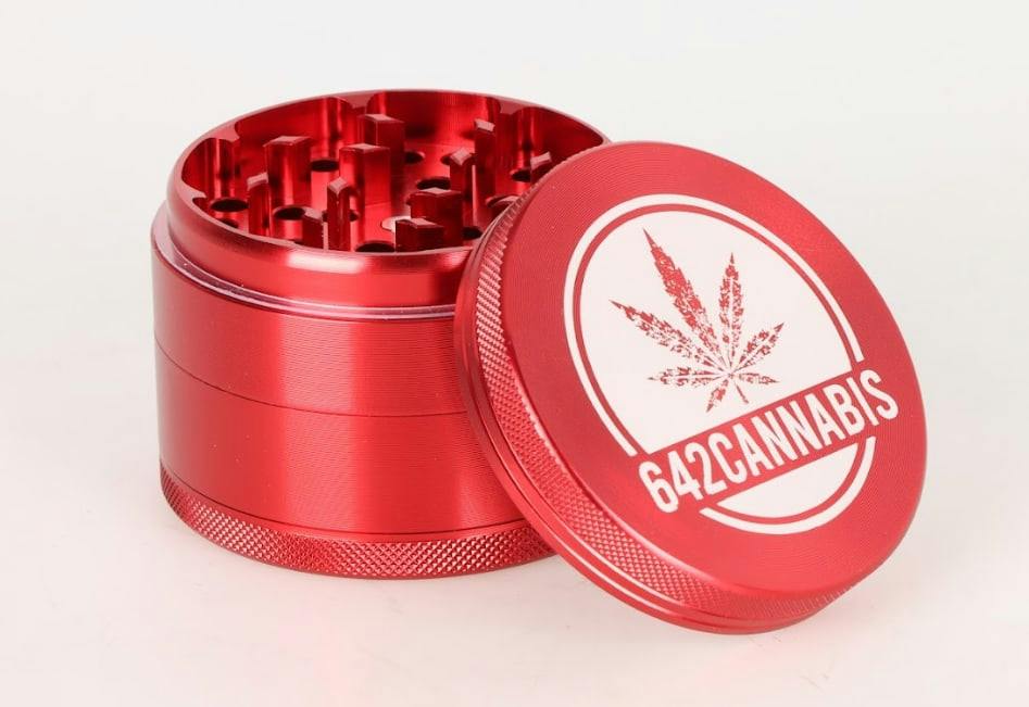 642 CANNABIS GRINDER RED