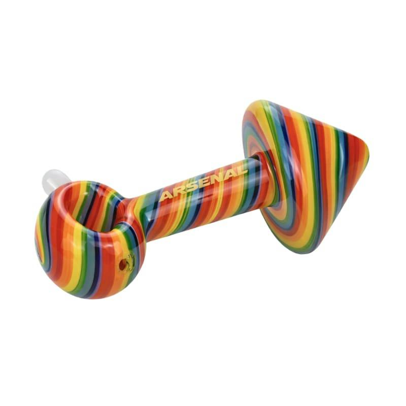 4" Arsenal Tornado Spin Hand Pipe - Design 1