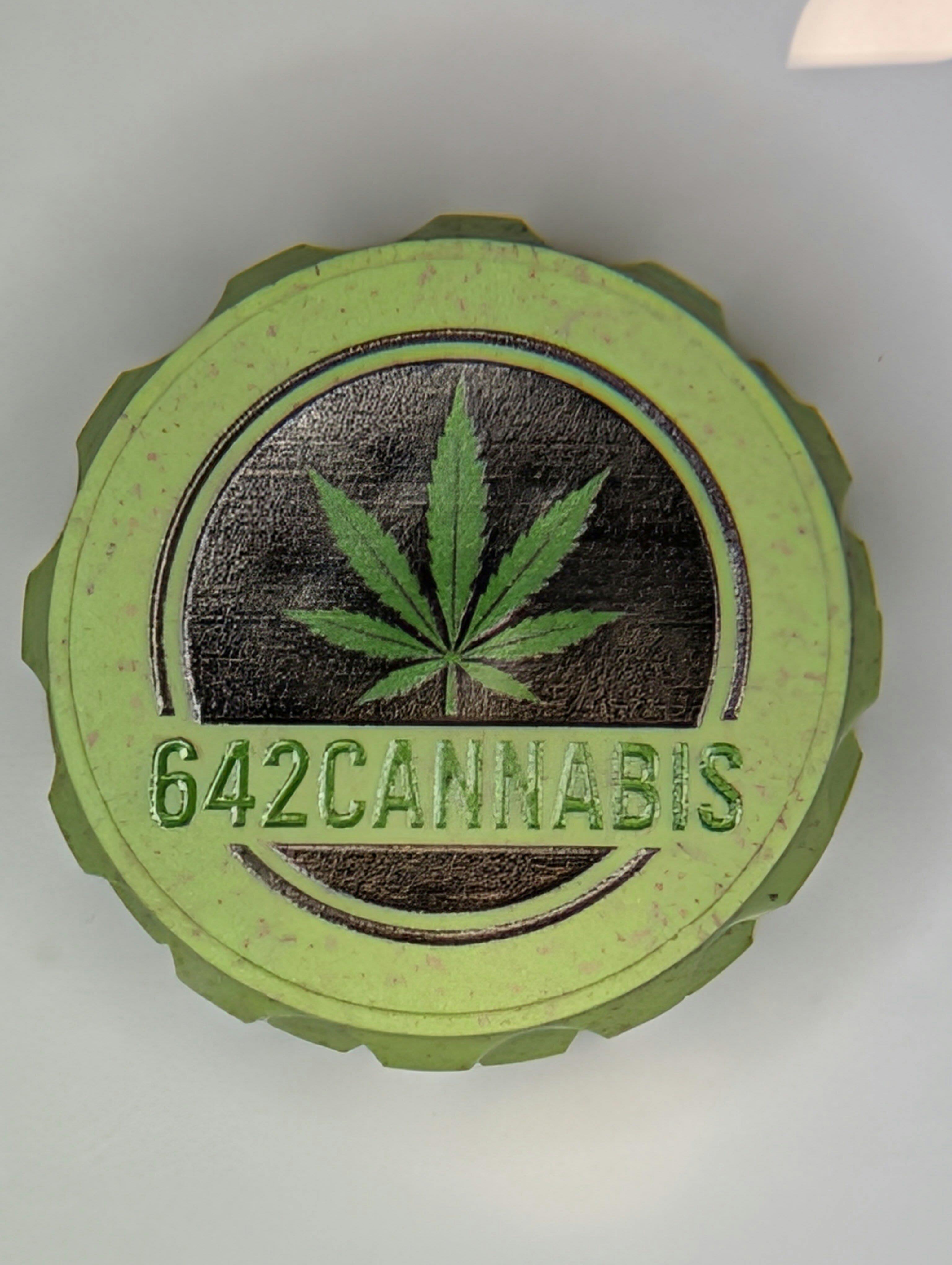 642 Hemp Grinder Green