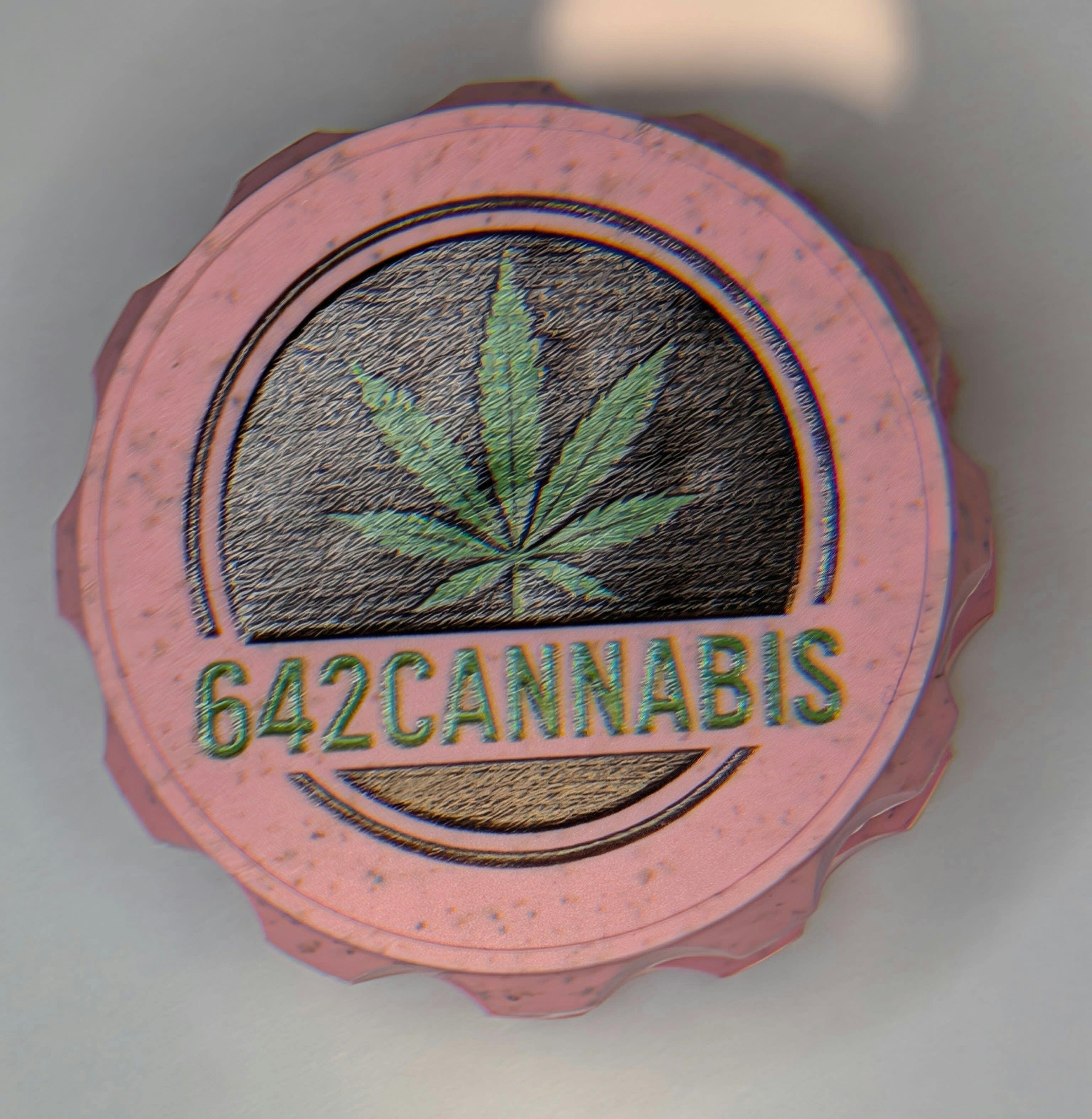 642 Hemp Grinder Pink