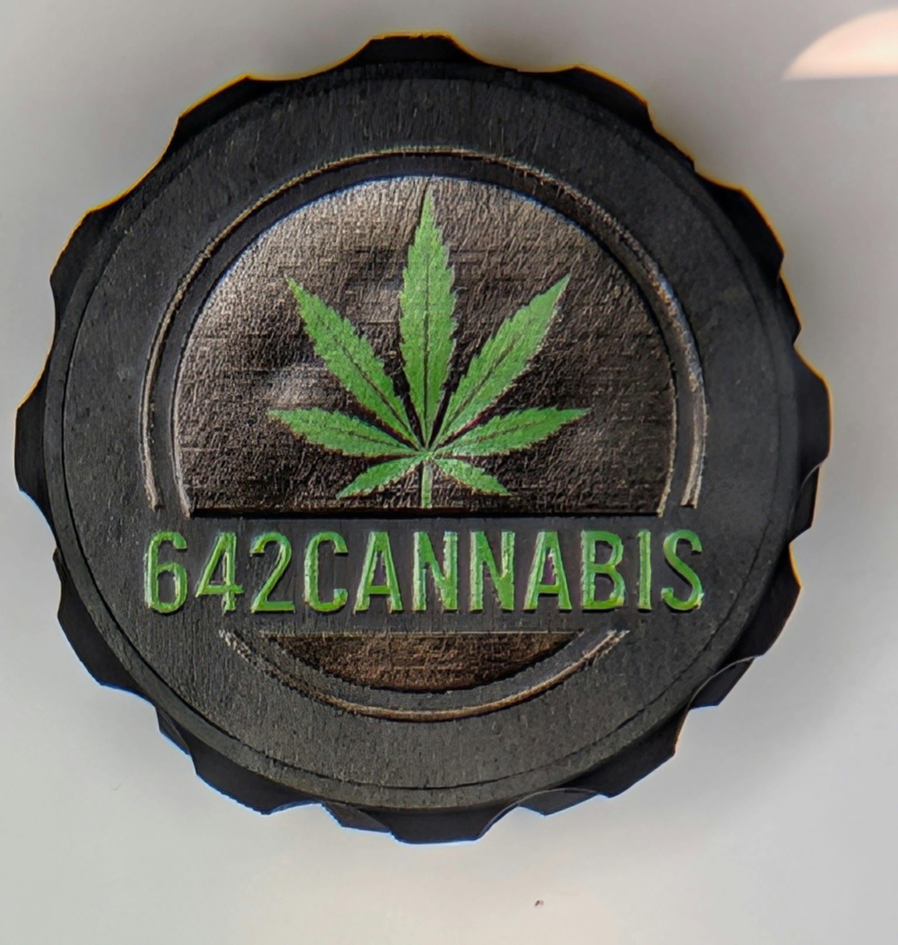 642 Hemp Grinder Black