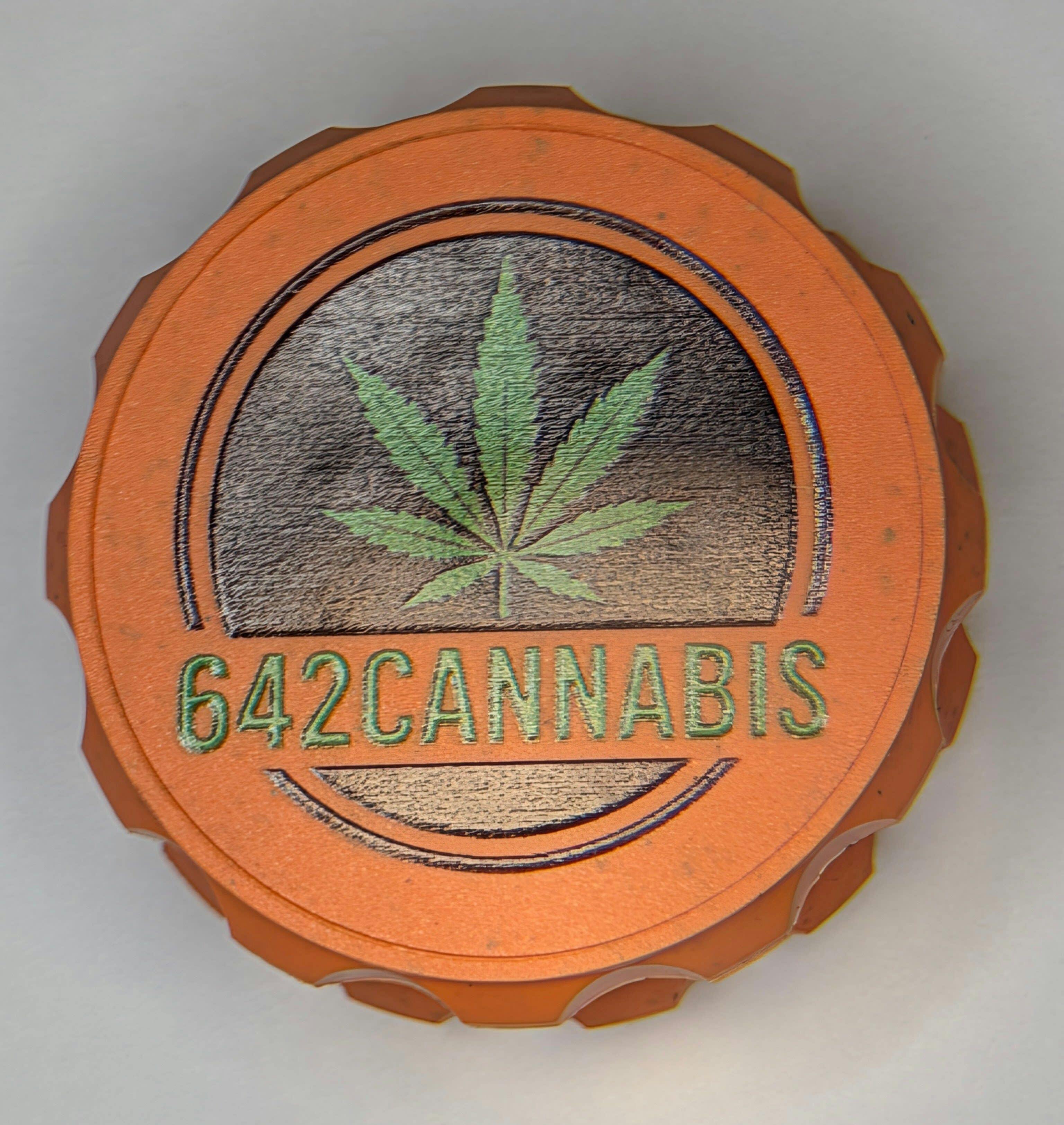 642 Hemp Grinder Orange