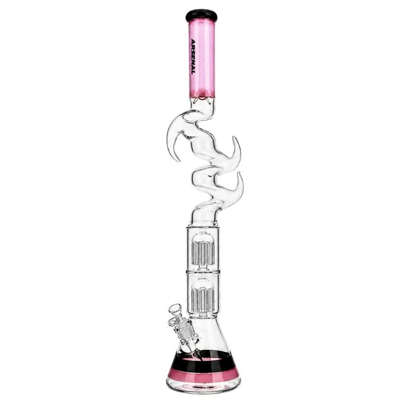 30" 7mm Arsenal Double Perc Zong Slime Purple