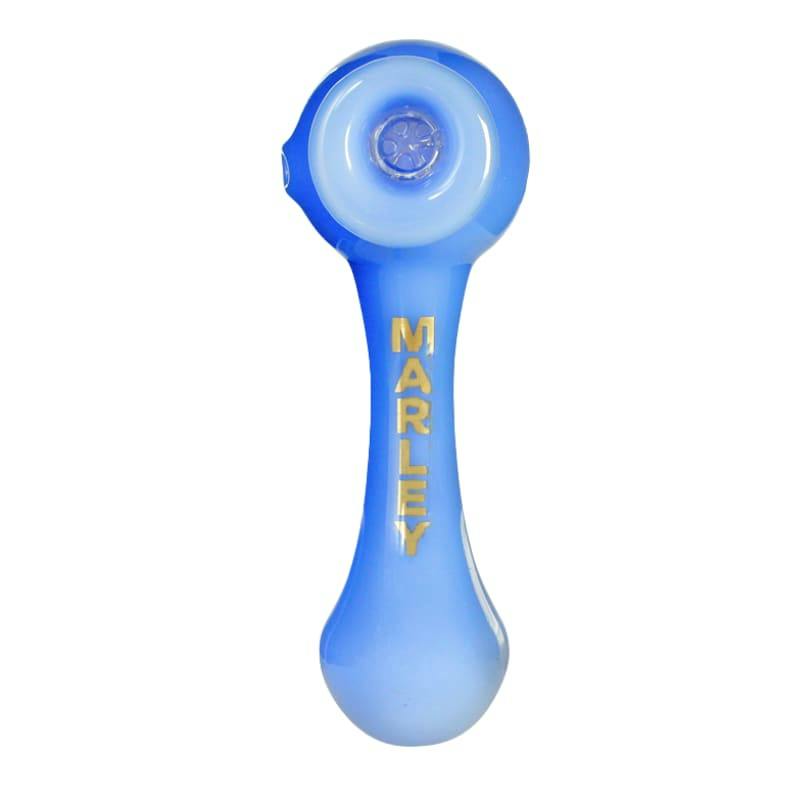 Milk Blue 5" Marley Candy Drop Spoon Handpipe