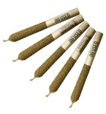 TIGER BLOOD INFUSED PRE-ROLLS - 2.5