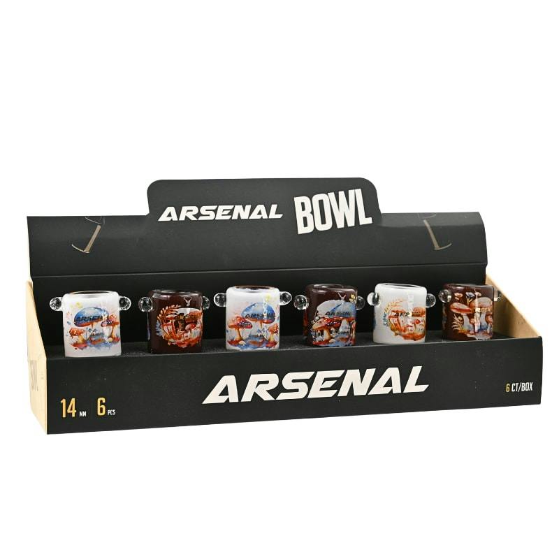 14mm Arsenal Mystic Mushroom Glass Bowl