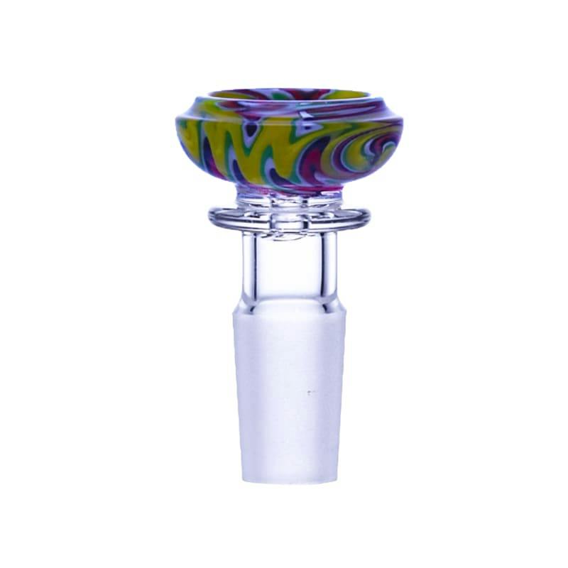 14mm OG Original Fire Swirl Bowl - Assorted Colours