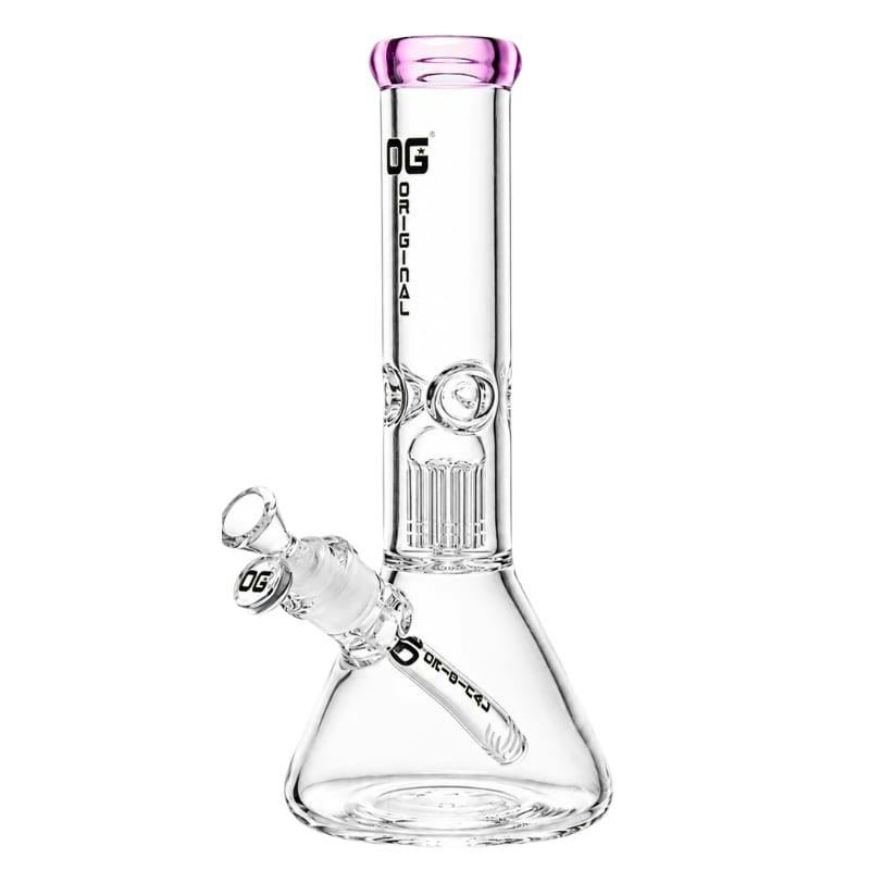 Pink 12" 9mm OG Original Tree Chamber Beaker