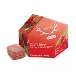 Wyld Sour Cherry Gummies